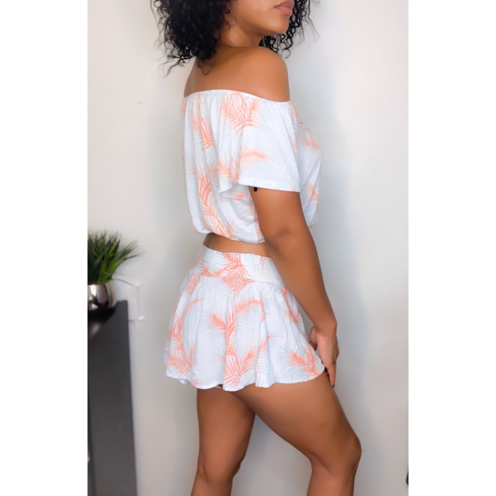 Summer Sally (Floral Two piece set)